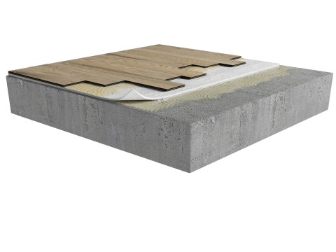 CON-XBZ | Wood | Glued | AcoustiTECH 5000 | Glued | Concrete image