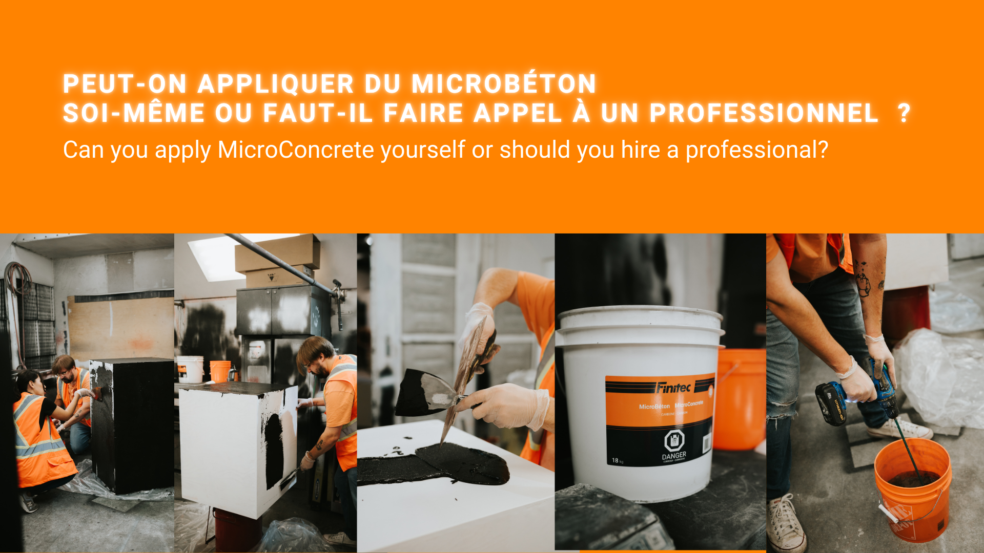 Peut-on appliquer du MicroBéton soi-même ou faut-il faire appel à un professionnel