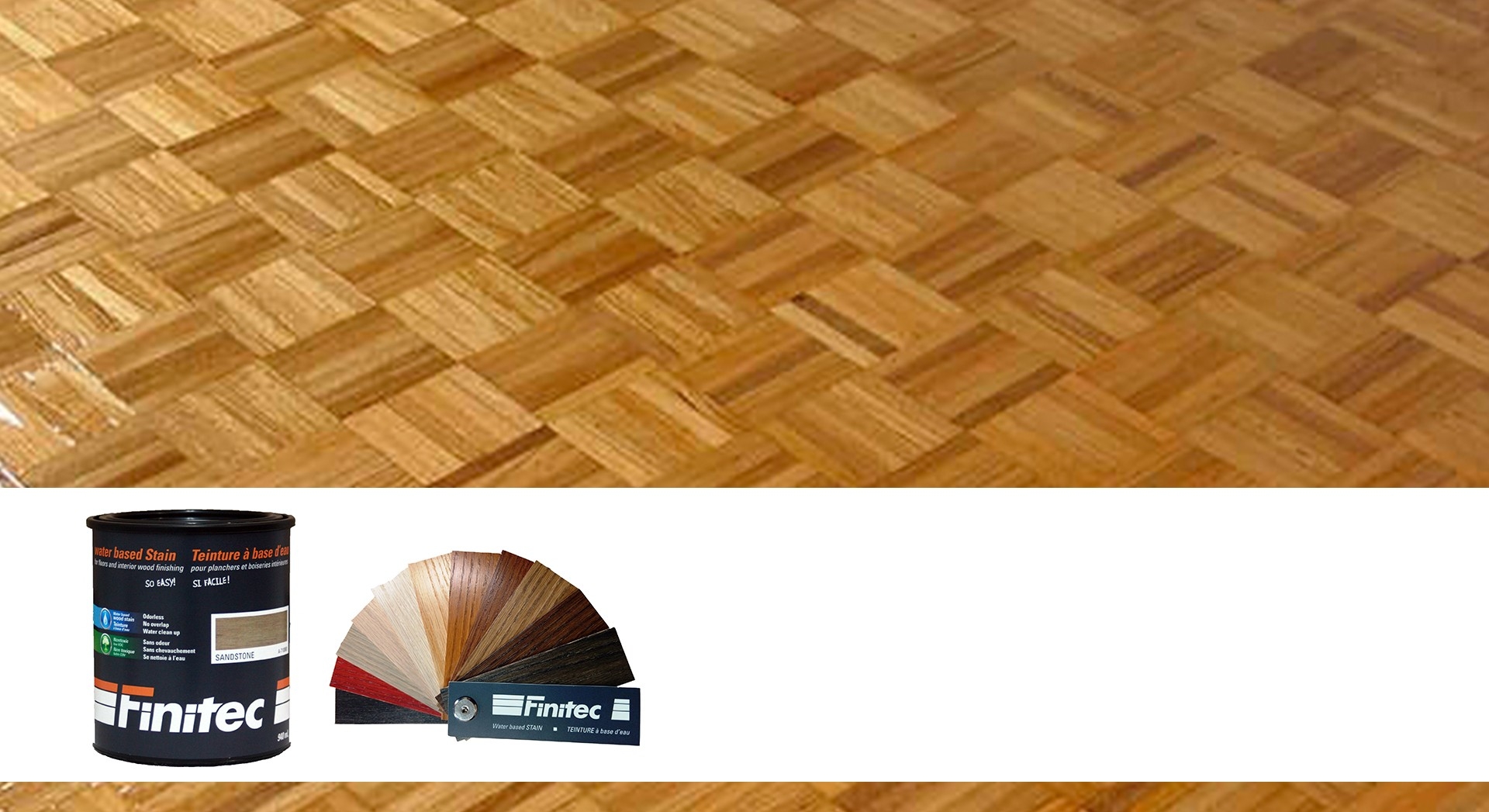 Tired of your parquet flooring? Give it a brand new look