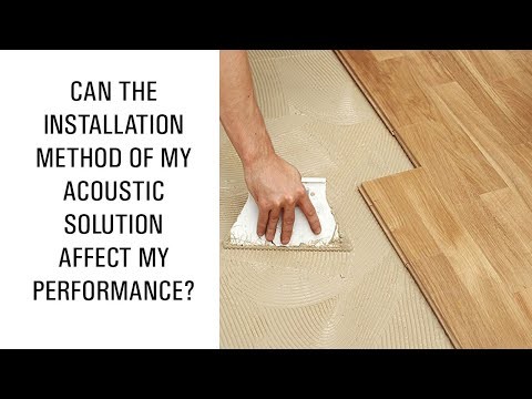 Can the installation method of my acoustic solution affect my performance? Can the installation method of my acoustic solution affect my performance?